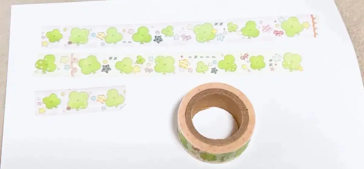 네잎클로버마테 행운마테 다꾸띵 다꾸마테띵 마스킹테이프 다이어리마테 다꾸씰스티커 다꾸스티커 애옹충전소 캐릭터다꾸 다꾸용품 다꾸템 육공다이어리