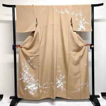 작가 작품 호몬기 교가 가 유젠 모란 도라지 창포 국화 벚꽃 기모노 044k d