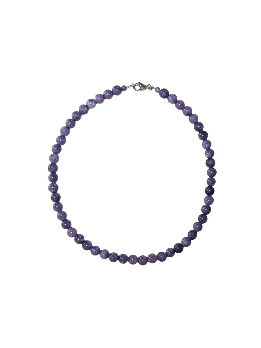 Bold grape necklace