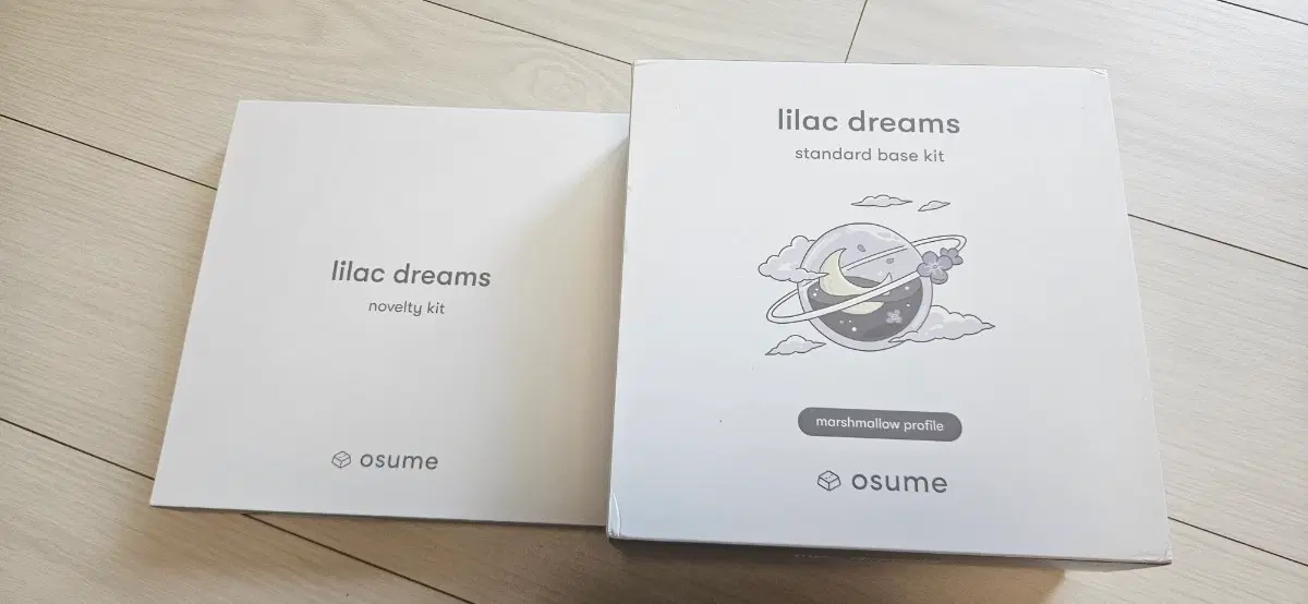 오스메 라일락 (마시멜로우) + 노벨티 킷 키캡