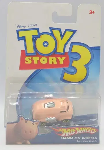 MATTEL HW TOYSTORY HOTWHEELS HAMM ON WHEELS P4830