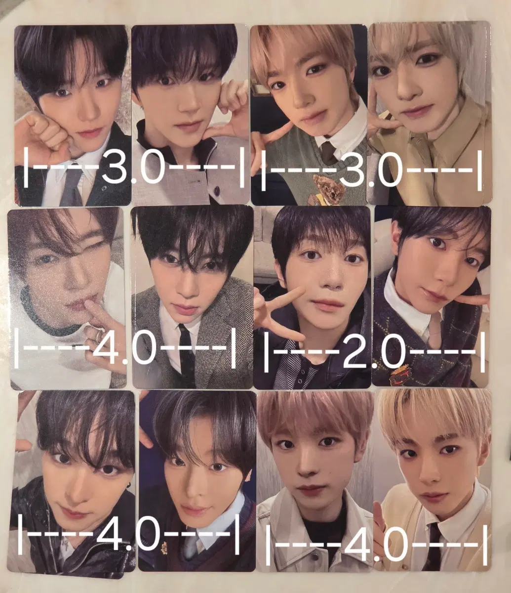 엔시티 위시 도쿄 위시베리베이커리 팝업 6000엔 포카 양도