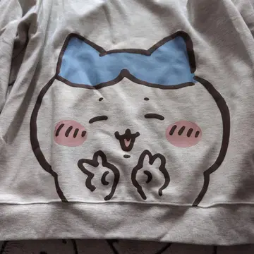 치이카와 (먼작귀) 하치와레 트레이닝복 라이트 그레이 L