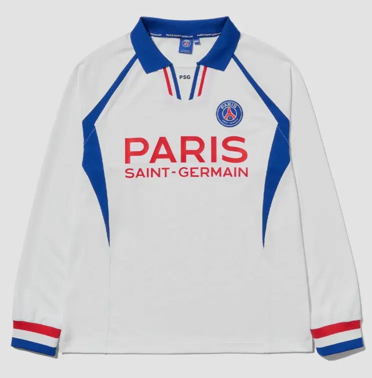 풋볼스탠다드 psg 카라 유니폼 긴팔