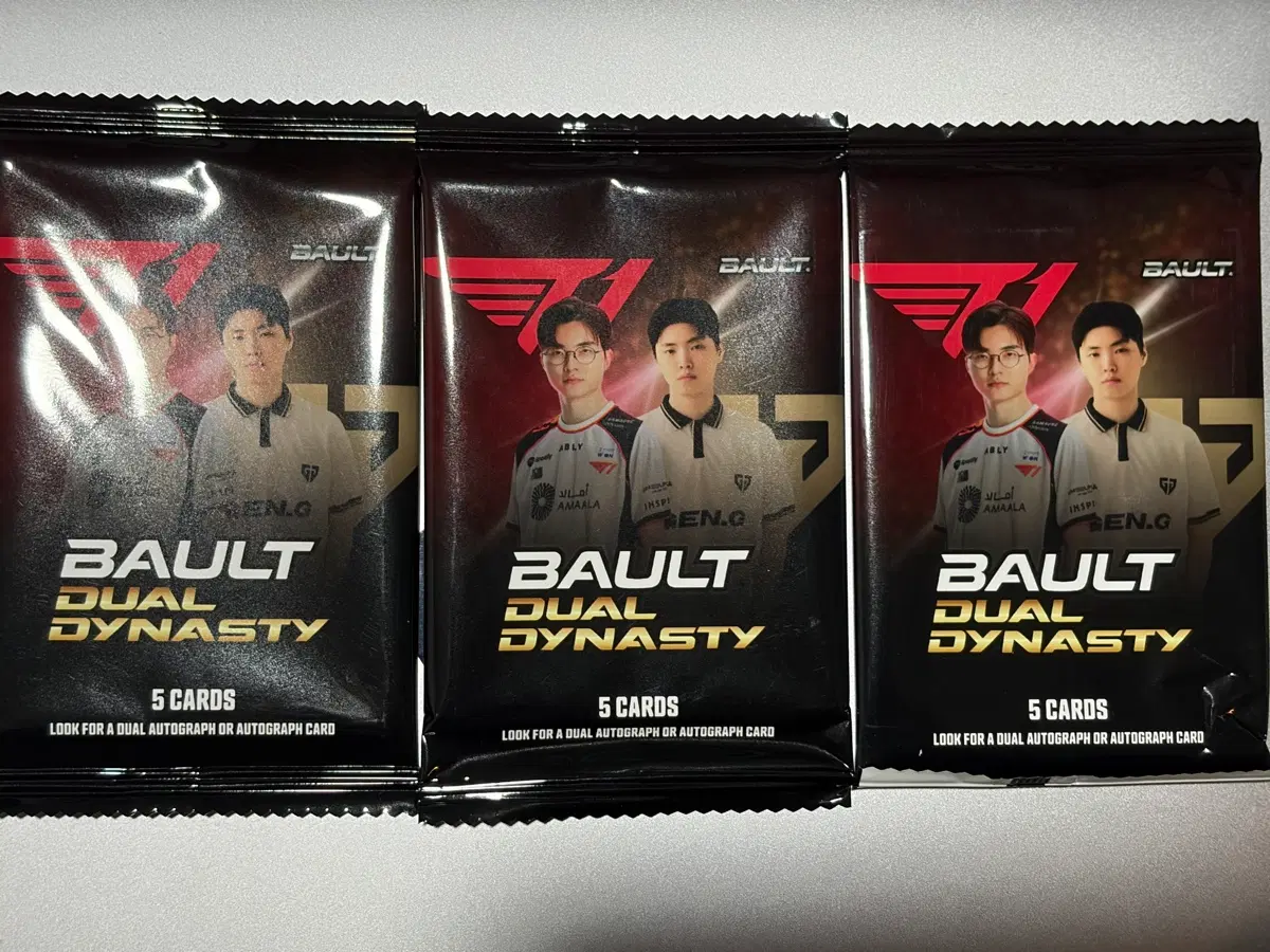 Bault 홈그라운드 티원 GEN.G 카드 미개봉