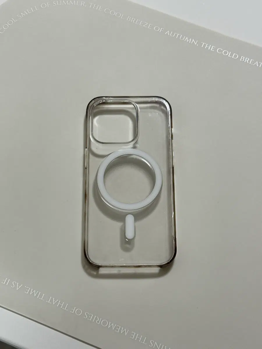 Apple 정품 14프로 맥세이프 투명케이스