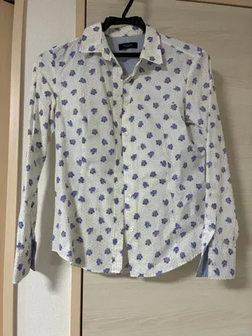 Paul Smith 꽃무늬 도트 긴팔 셔츠