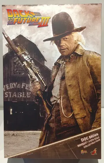 HOTTOYS MOVIE MASTERPIECE DOC BROWN MMS617