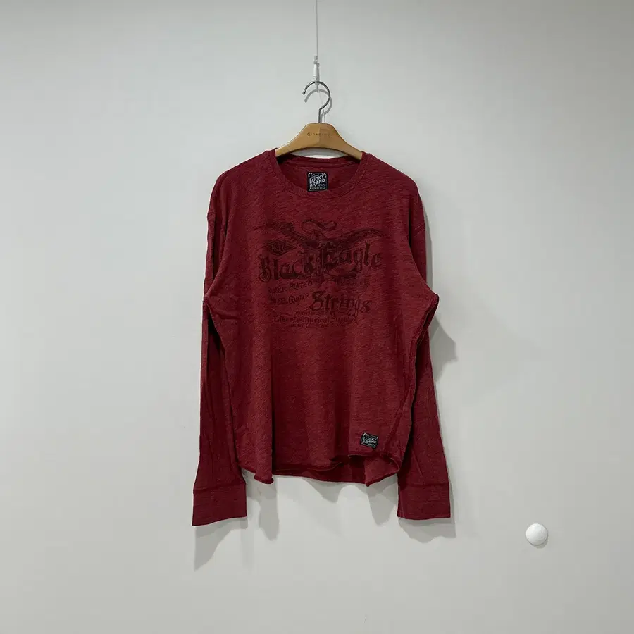 Luckybrand 럭키브랜드 빈티지 그래픽 프린팅 롱슬리브