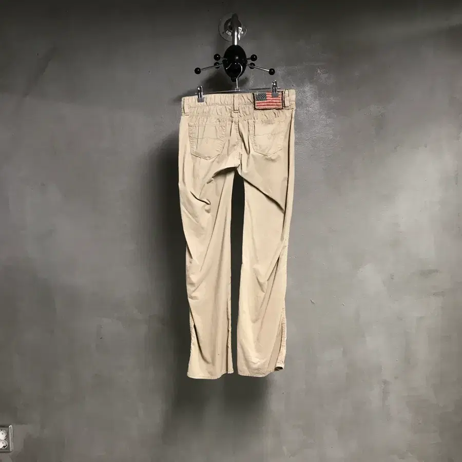 폴로 진스 성조기 코듀로이 팬츠 베이지 27/32(W)