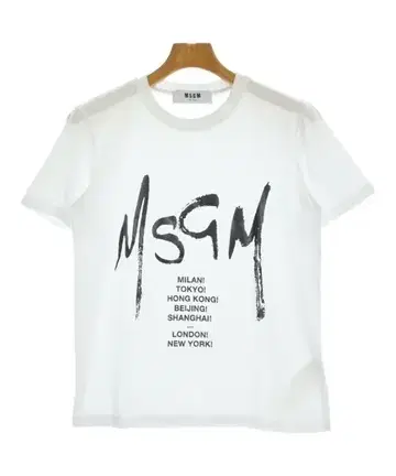 MSGM T셔츠 티셔츠 남성용