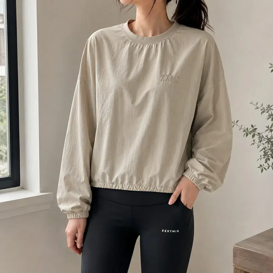[M]젝시믹스 우븐 스트링 맨투맨