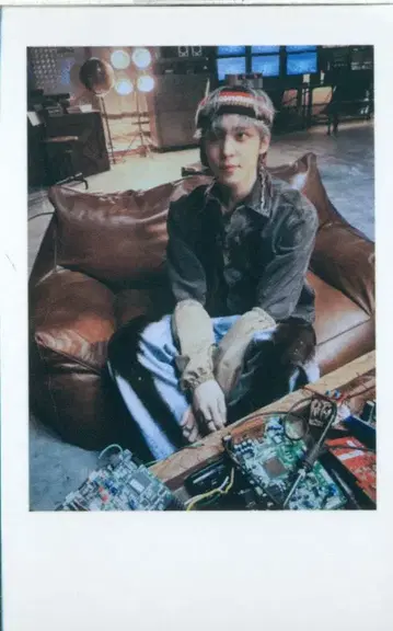 ATEEZ THE WORLD EP.FIN : WILL YUN HO 폴라로이드 카드 PLAT