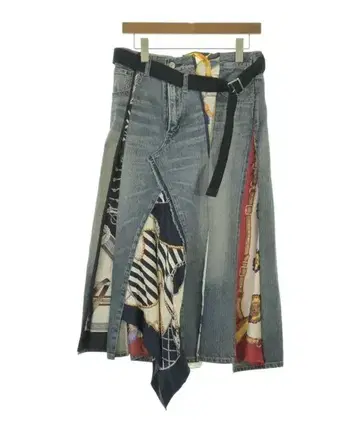 JUNYA WATANABE 롱 맥시 길이 스커트 여성용