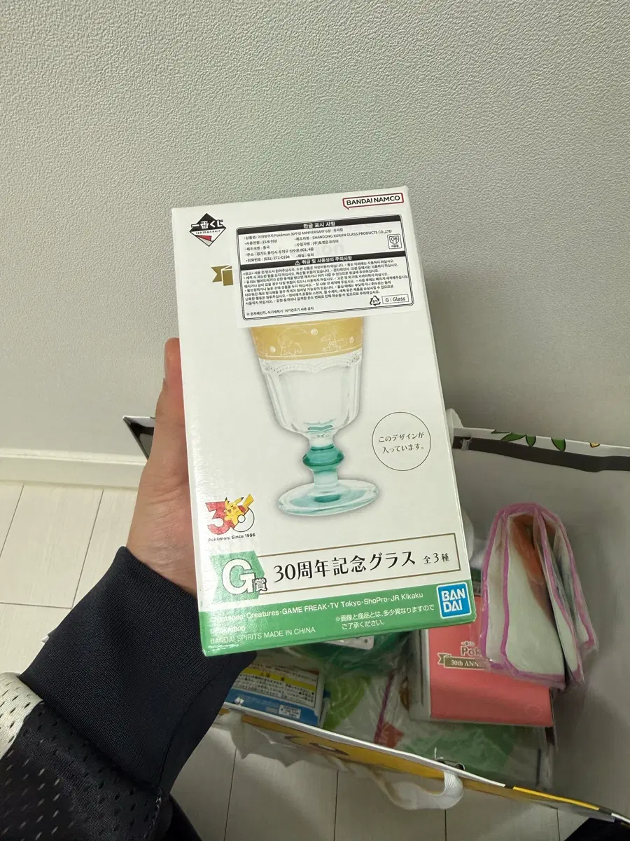 포켓몬 30주년 기념 글라스