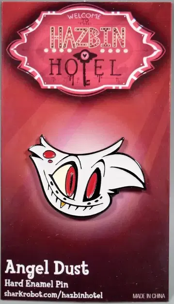 sharkrobot Hard Enamel Pin Angel Dust