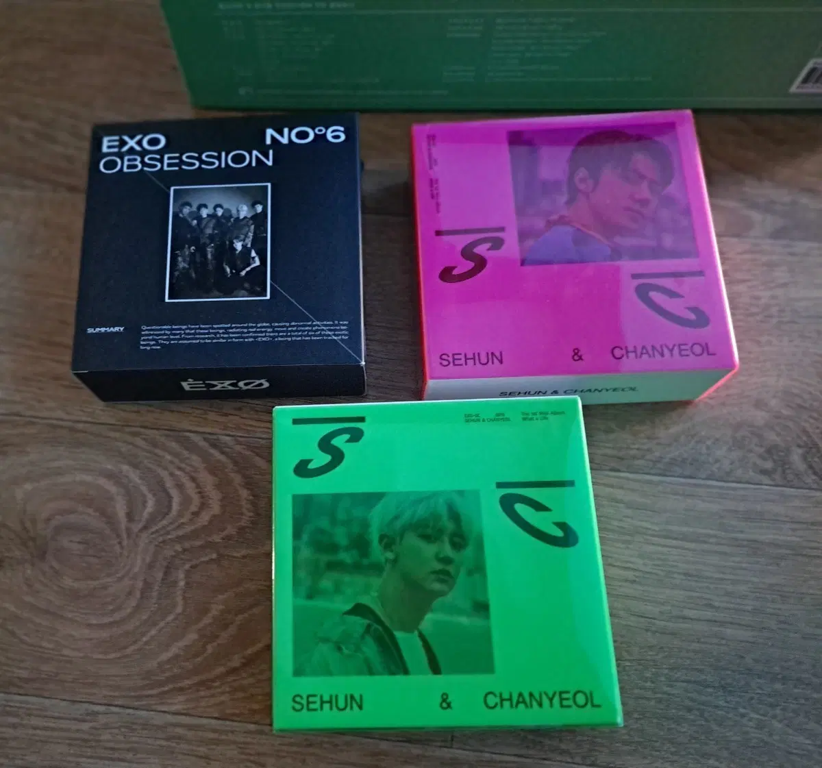 EXO 키트앨범& 세훈&찬열 키트앨범2종
