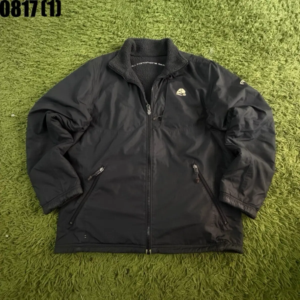 나이키 ACG 플리스 안감 자켓 블랙