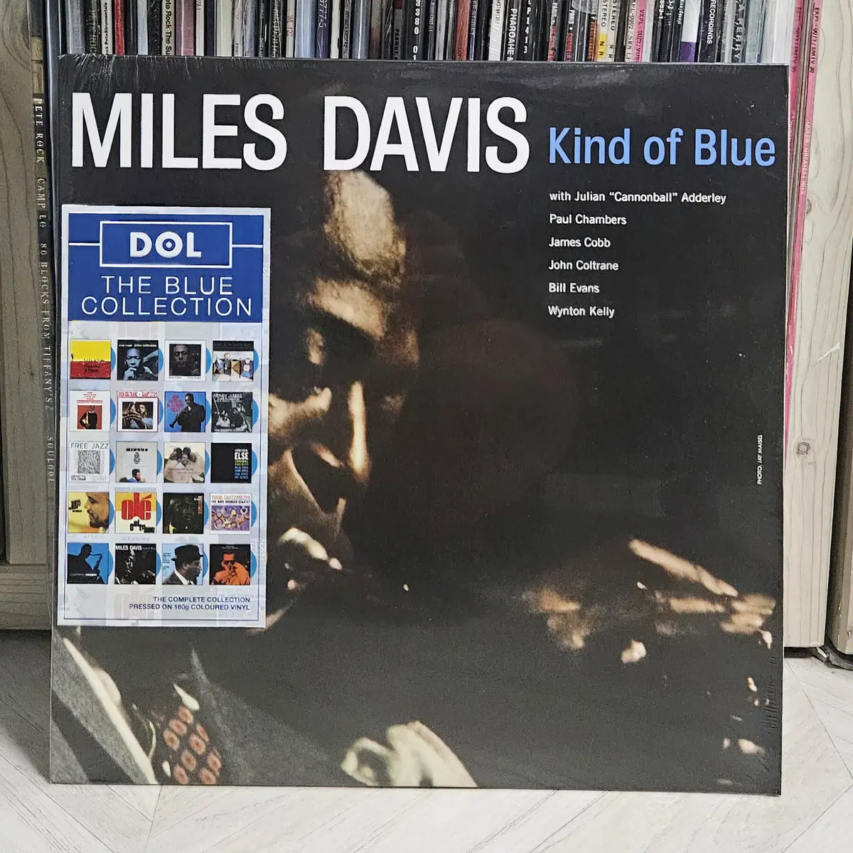 Miles Davis 마일즈 데이비스 - Kind of Blue - 180g 블루 컬러 LP 미개봉
