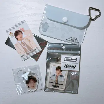 EBiDAN M!LK 야마나카 유타로 굿즈 4종 세트 트레이딩 카드 참