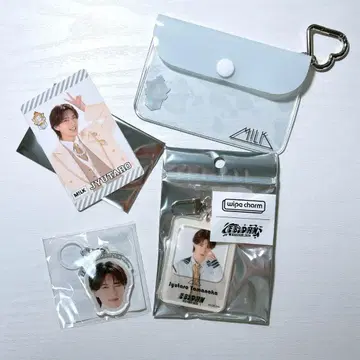 EBiDAN M!LK 야마나카 유타로 굿즈 4종 세트 트레이딩 카드 참
