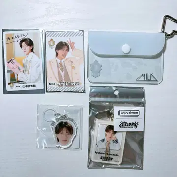 EBiDAN M!LK 야마나카 유타로 굿즈 5종 세트 트레이딩 카드 참
