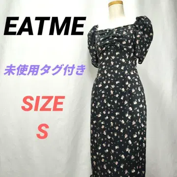 미사용 택 포함 EATME 이토미 꽃무늬 머메이드 원피스 드레스