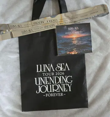 LUNA SEA 8/16 모리오카 공연 슬레이브 시트 기념품 + 은색 테이프