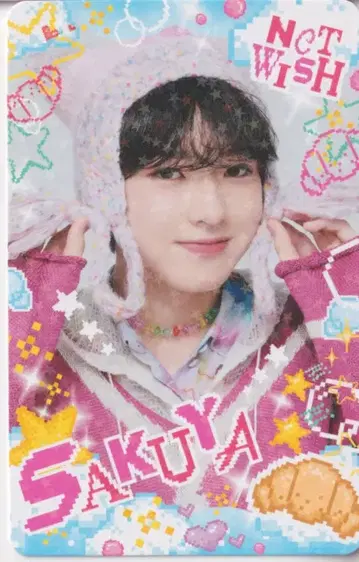 NCT WISH 랜덤 포토카드 SAKUYA 2024 LOG in JAPAN SP