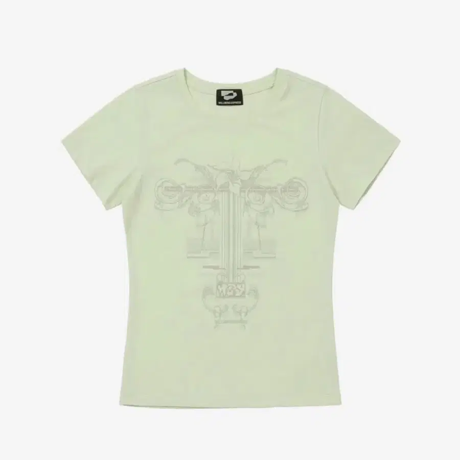 웰빙익스프레스 Flower tatto tee mint
