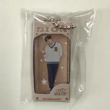 NCT WISH WISHLIST 온라인 복권 SION 미니어처 아크릴 키링 D상