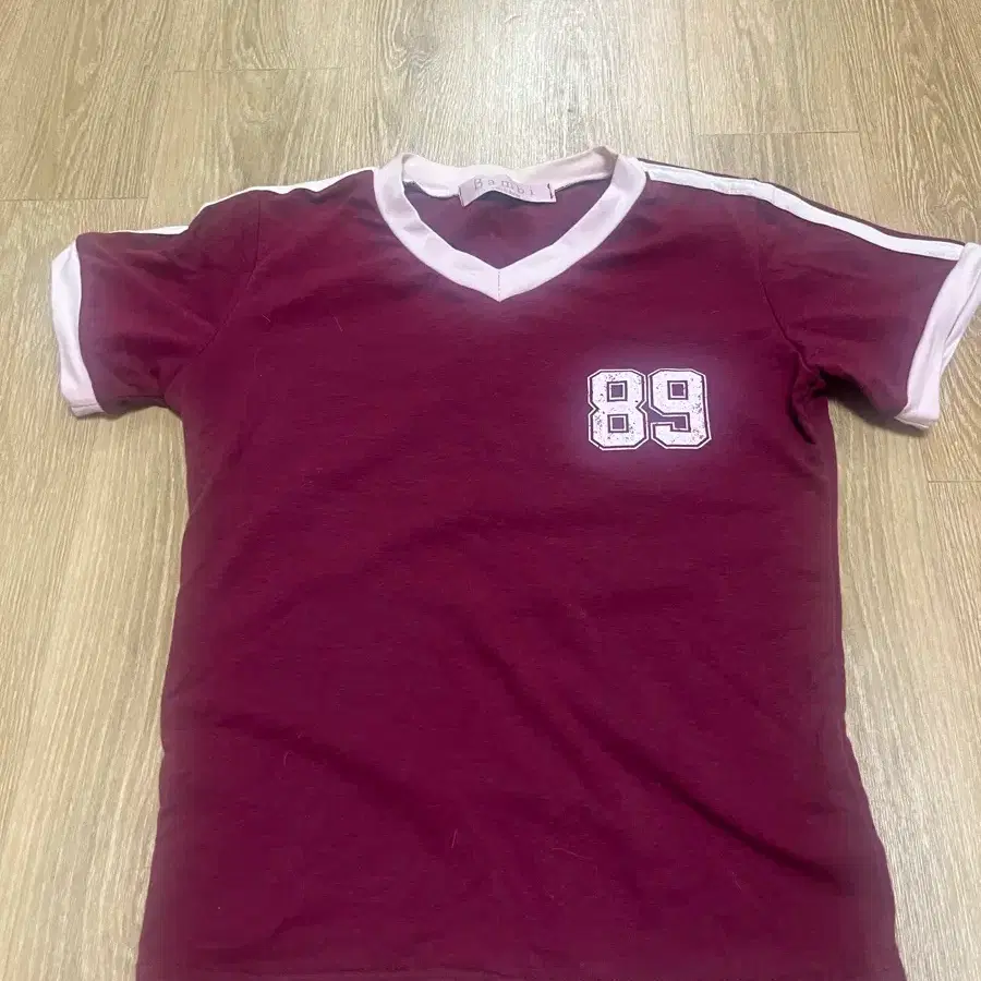 89 프린팅 슬림핏 티셔츠