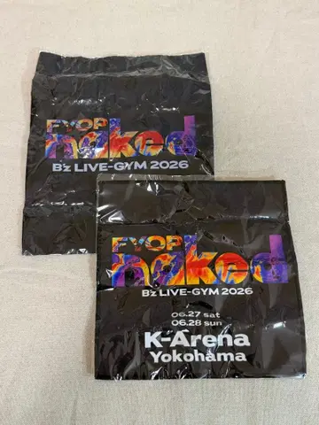 B'z LIVE FYOP +naked 가챠가챠 2개 묶음 판매