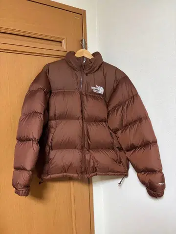 THE NORTH FACE 700 눕시 다운 자켓 브라운 US 규격