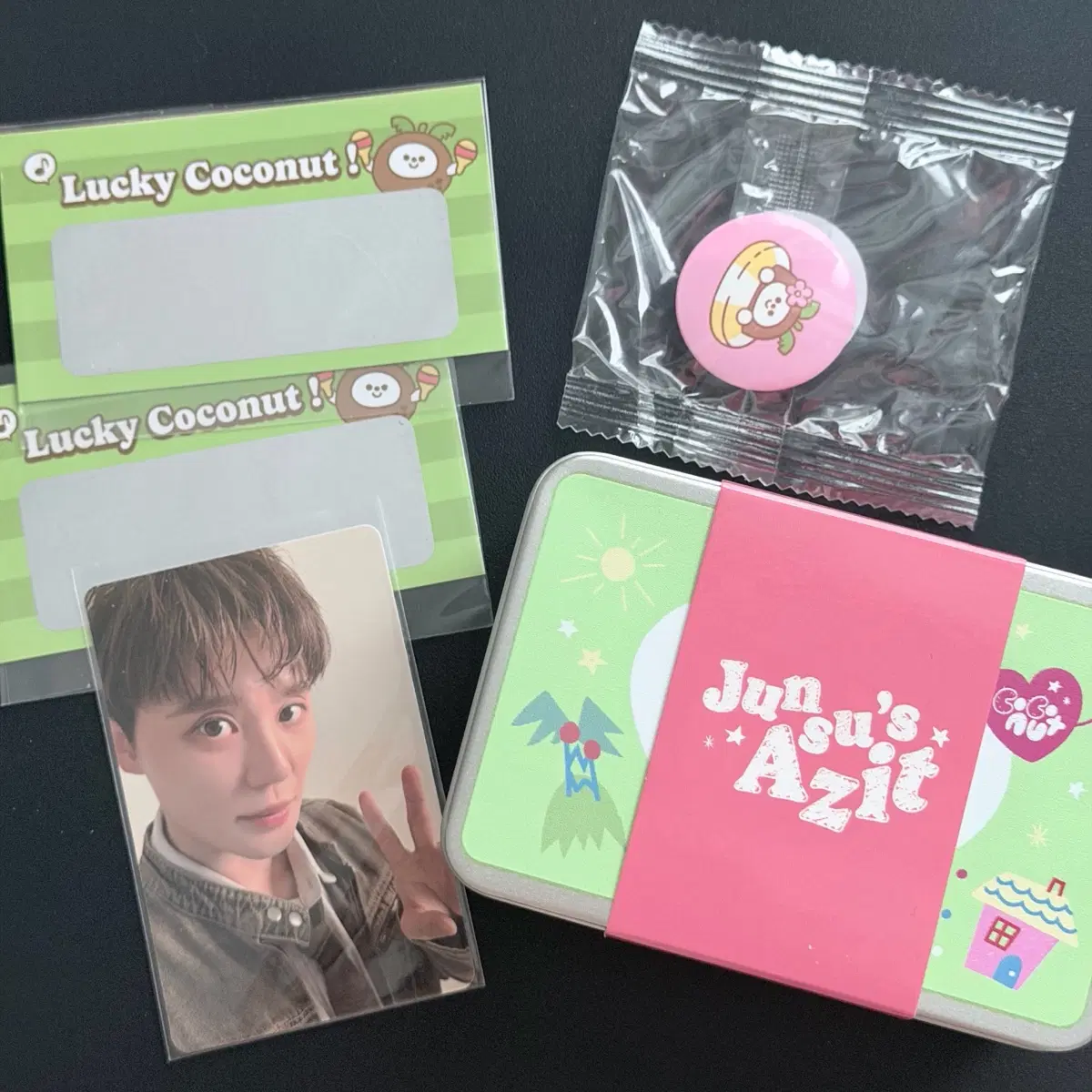 김준수 아지트 굿즈 일괄