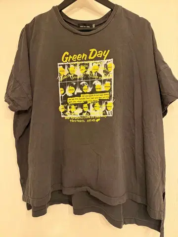 beams [ 별주 ] GOOD ROCK SPEED Green Day 티셔츠