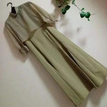 새상품 야마다야 롱 원피스 2WAY 블라우스 포함 파티 결혼식