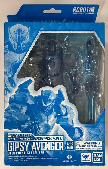 반다이 ROBOT혼 GIPSY AVENGER / BLUEPRINT CLEAR VER