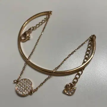 Swarovski 스와로브스키 뱅글 팔찌 로즈 골드