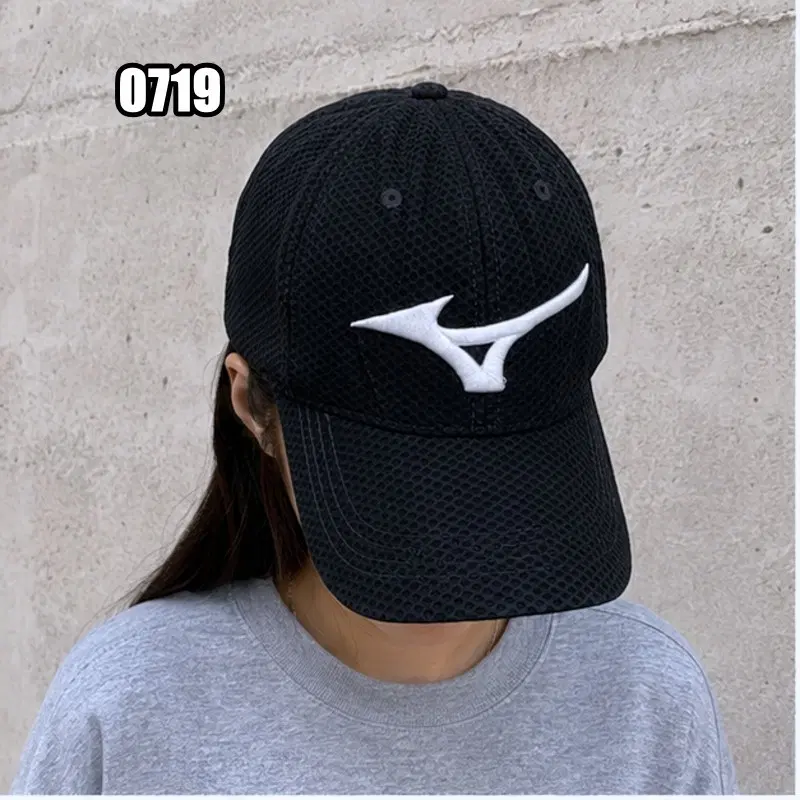 미즈노 로고 메쉬 볼캡