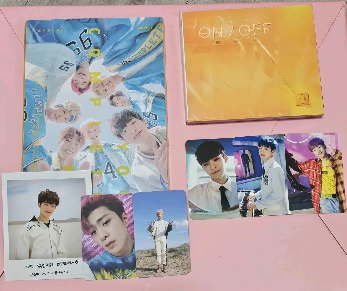 온앤오프 ONOFF 컴플리트 온오프 앨범 포카