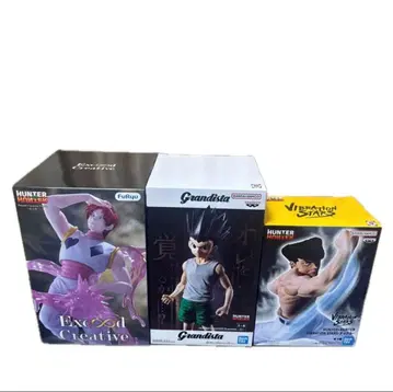 HUNTER x HUNTER 피규어 3종 세트