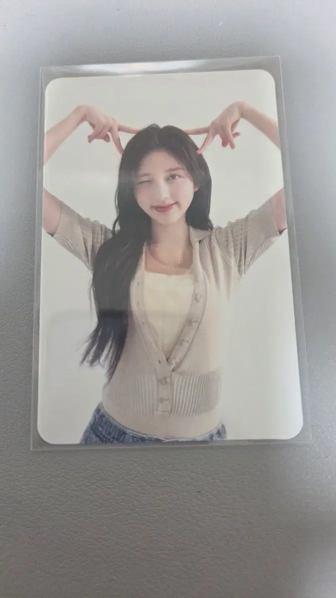 아이브 가을 양면 포카