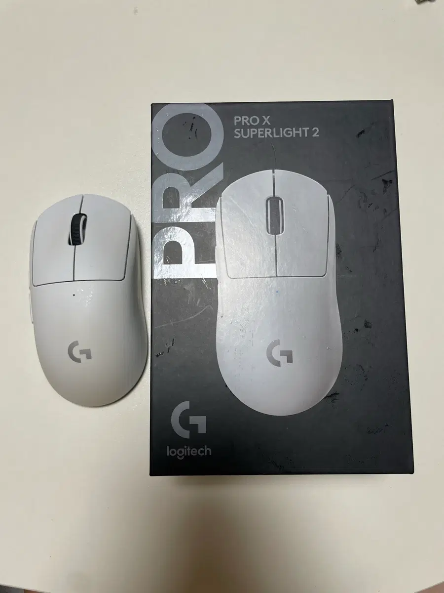 로지텍 G PRO X SUPERLIGHT 2 화이트