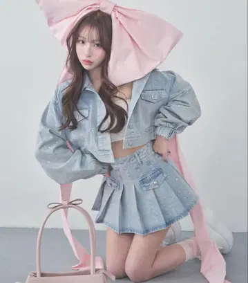 Darich 큐빅 데님 셋업