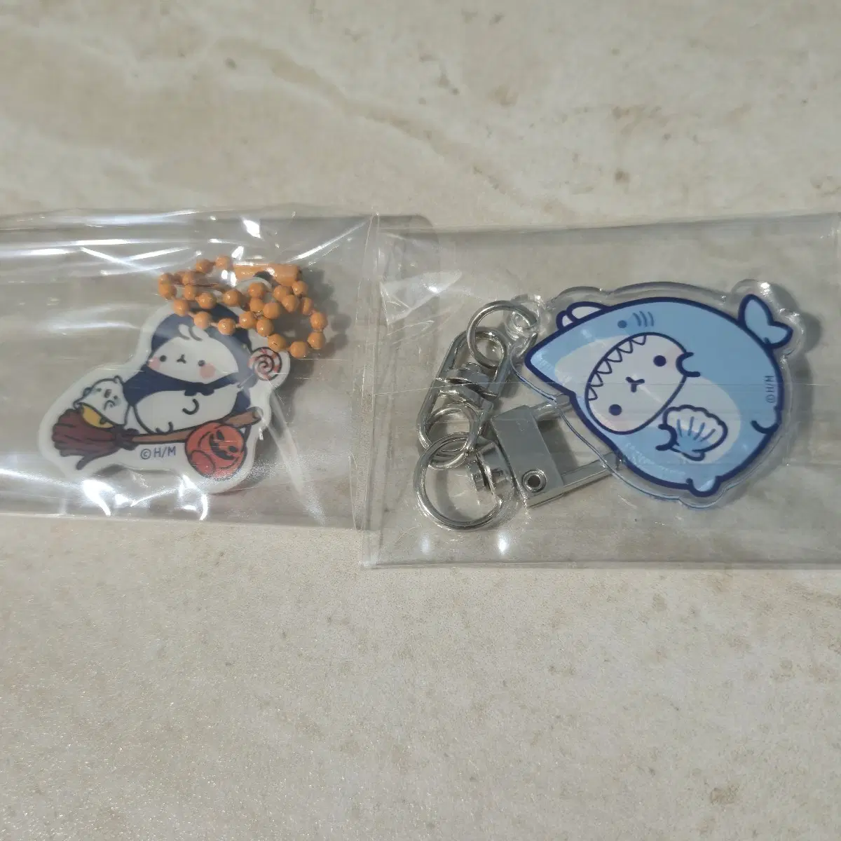 일괄) 몰랑이 쥬시 카라멜 키링 + 할로윈 몰랑이 키링
