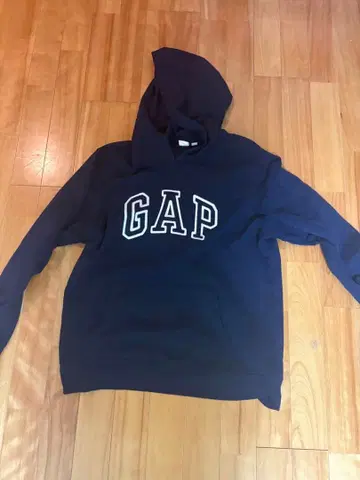 GAP 로고 후드티 네이비 L 사이즈