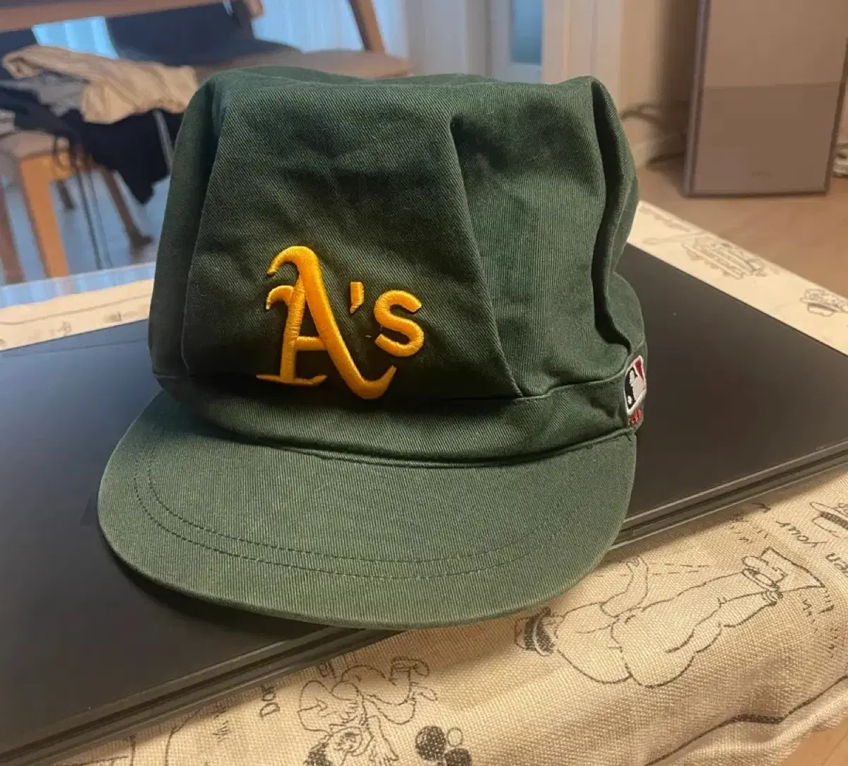 90후반 -00 mlb 메카닉, 밀리터리 계열 오클랜드 에슬렉틱스 모자