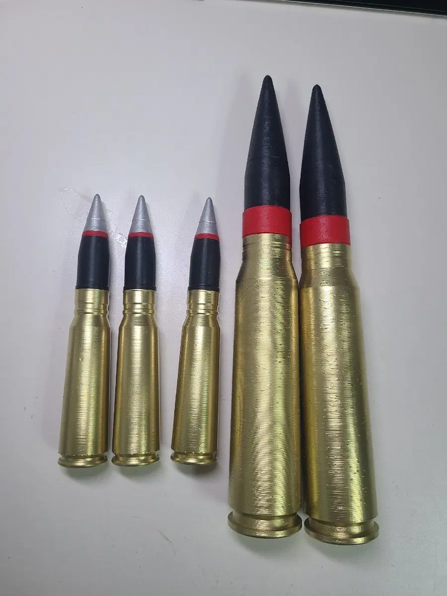 20mm&30mm 탄약 1:1 모형 더미탄