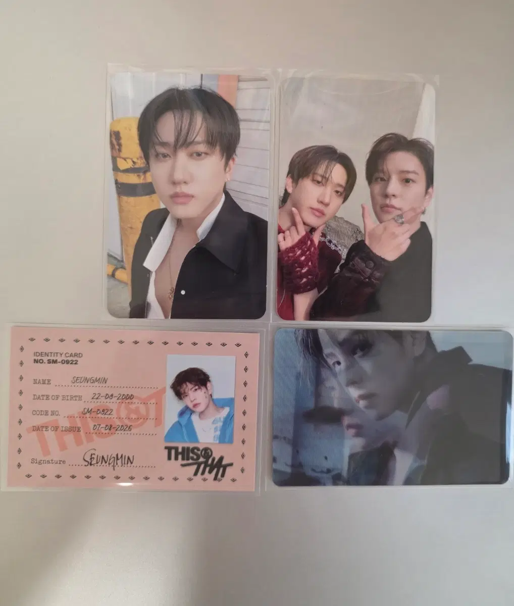 스트레이키즈 디스 앤 댓 this&that 포카 교환 구해요!